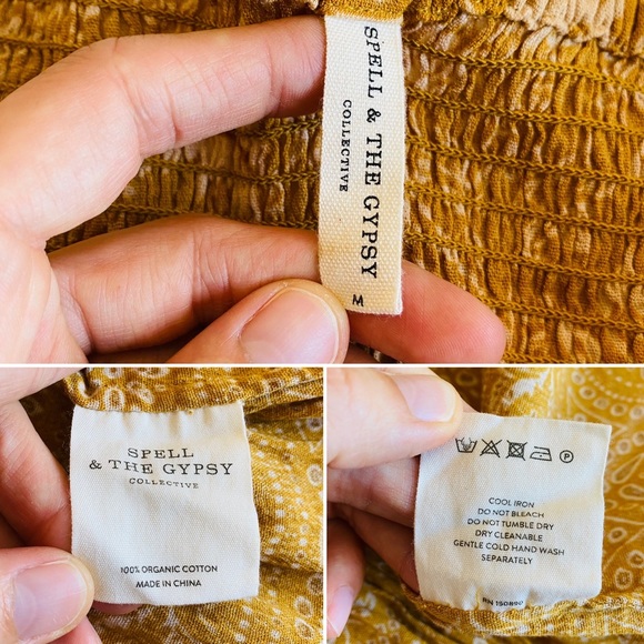 ♥️ Spell ♥️ Lioness Ruched Skirt - Picture 7 of 7